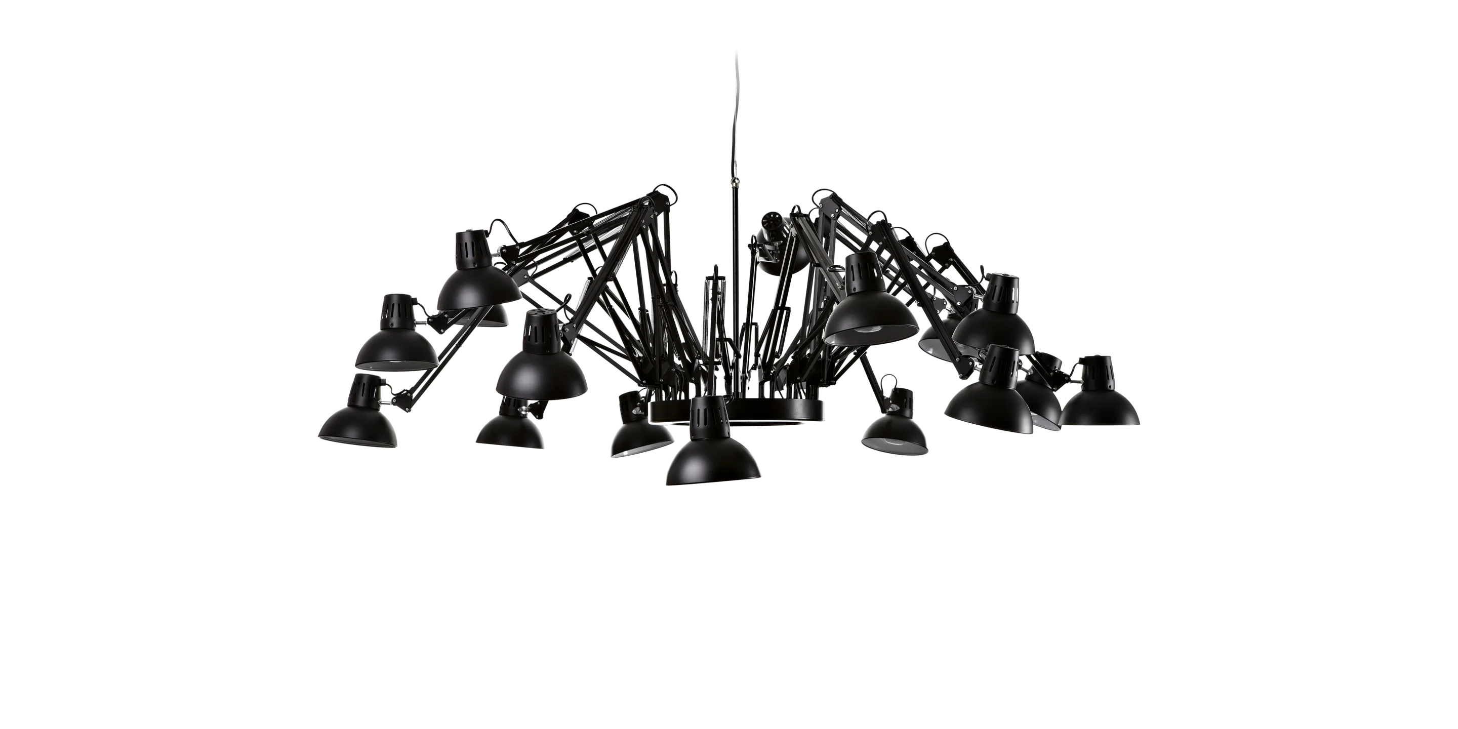 Dear Ingo suspension light black dynamic shape 1 front side